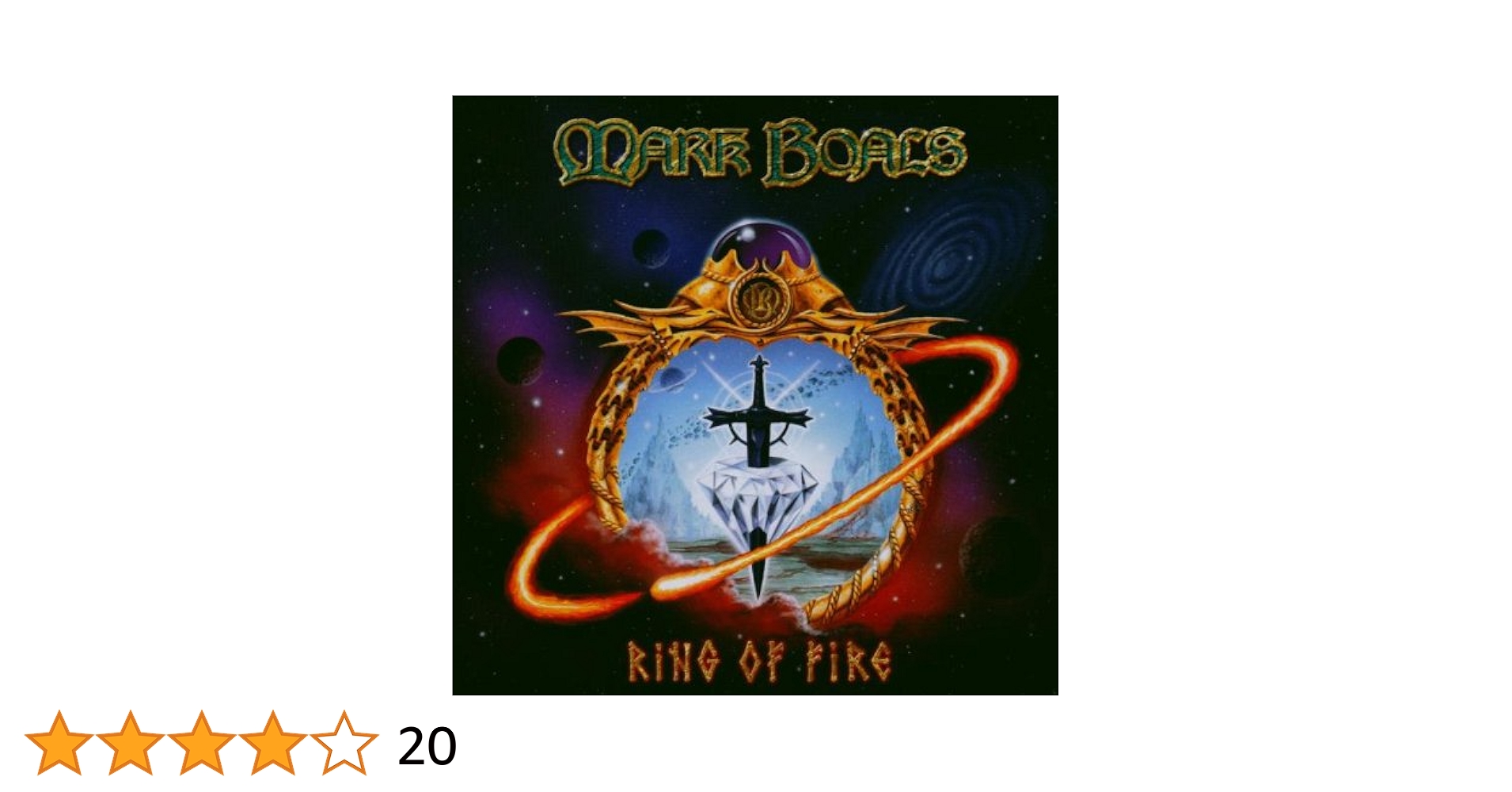 マーク ボールズ / RING OF FIRE Mark Boals – Ring Of Fire – CD (Album), 2001 [r5049646